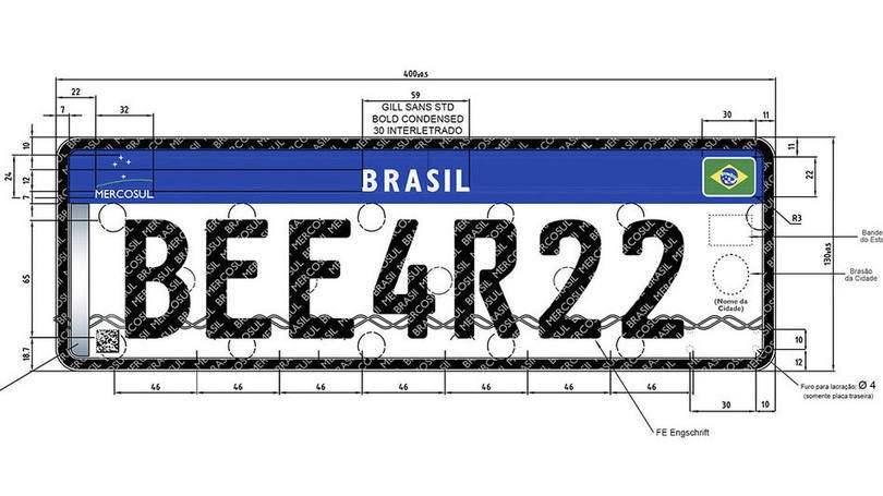 placa mercosur