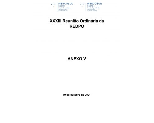 (REDPO) Informe de Derechos Humanos - Edición 2021 - 2